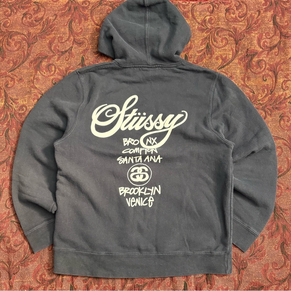 Stussy World Tour Hoodie - Picture 2 of 5